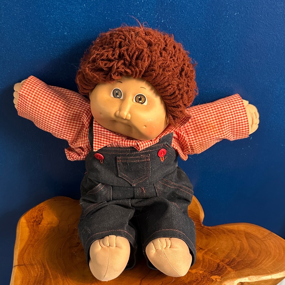 Vintage Xavier Roberts Cabbage Patch Doll Kemington Express Railroad Clothes